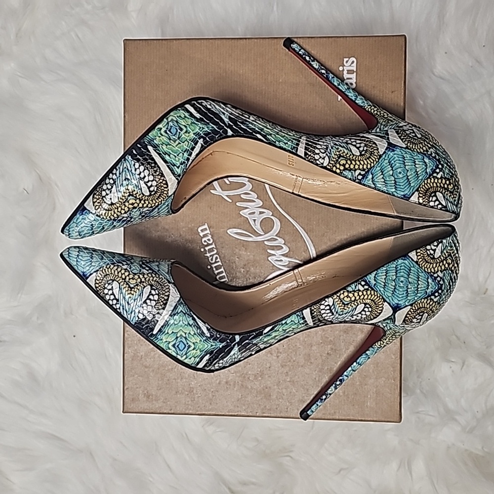 Christian louboutin python heels - Picture 4 of 8